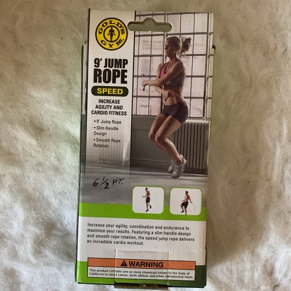 9’ jump rope speed, build and tone. NWOT - Picture 4 of 5